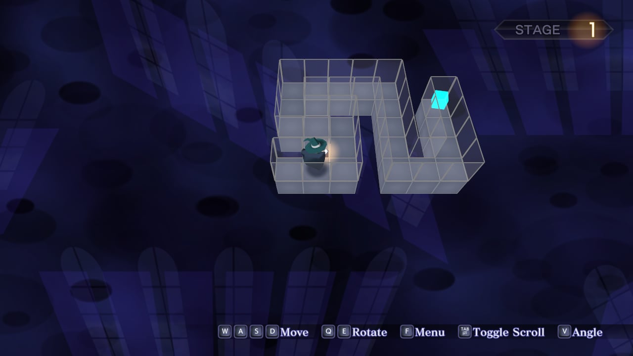 Garden Path with a copy imported, with the original HUD and key prompts